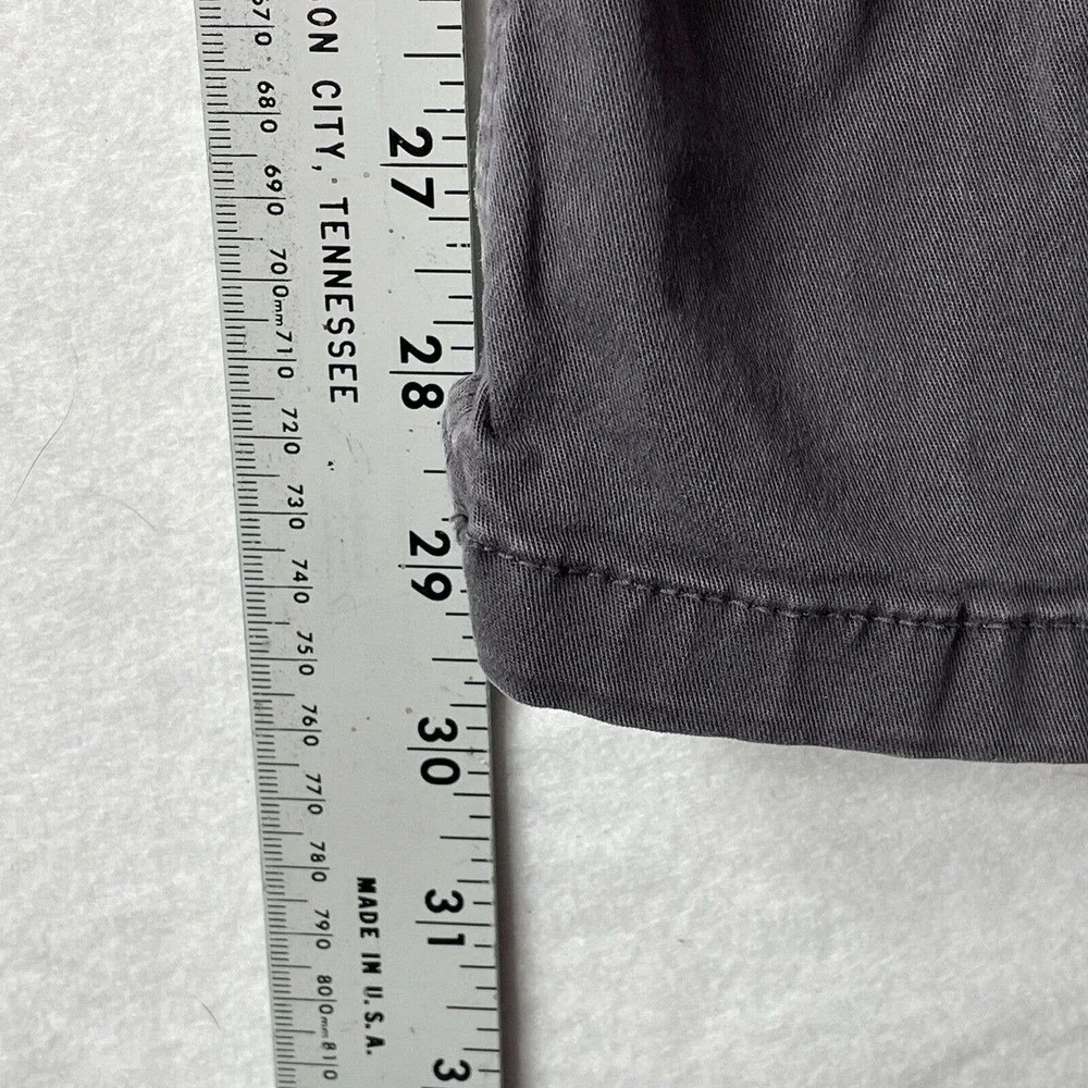 The North Face Mens Size 38 Short‎ Solid Grey Straight Leg Utility Pants